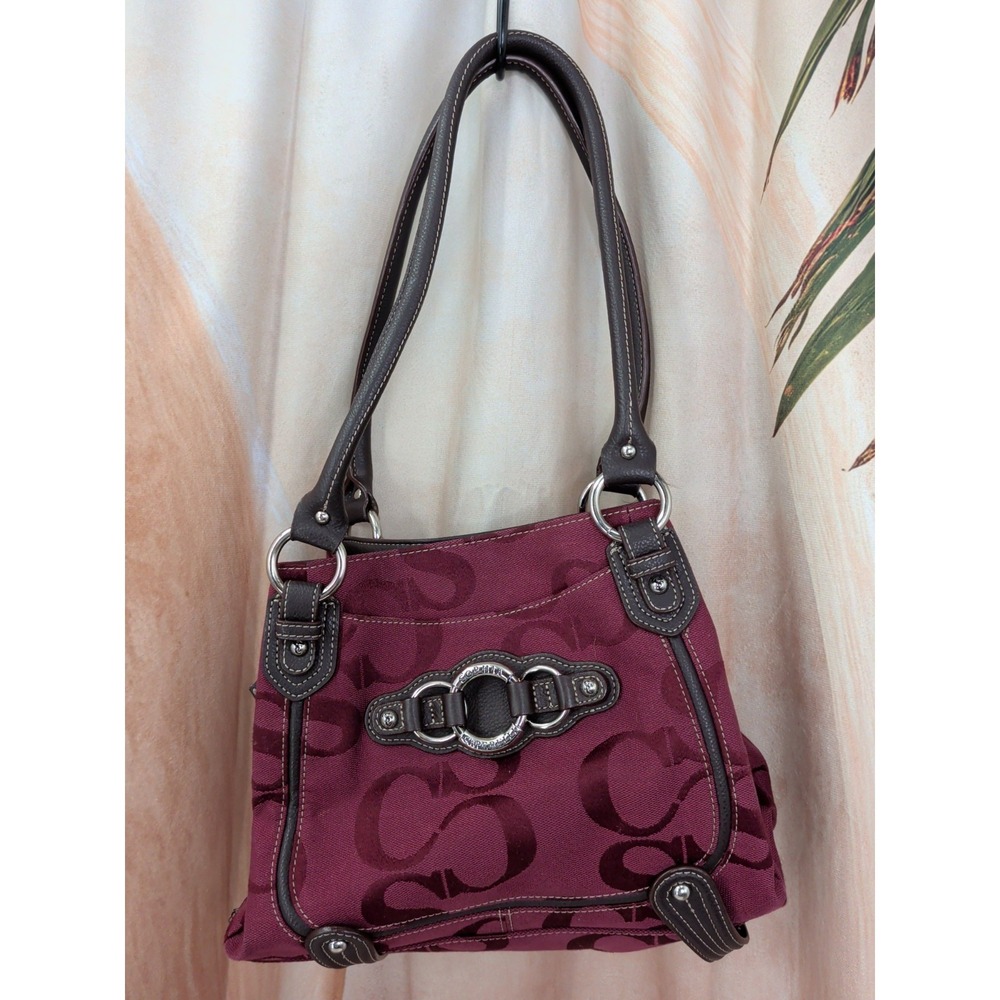 Sophia Caperelli Burgundy Purse